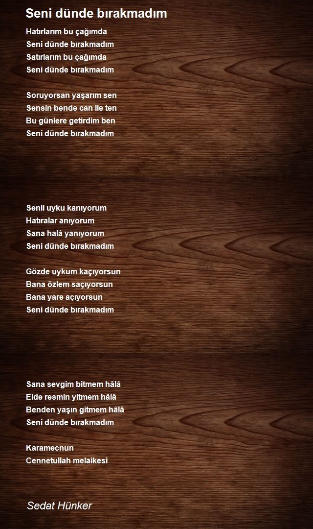 Sedat Hünker