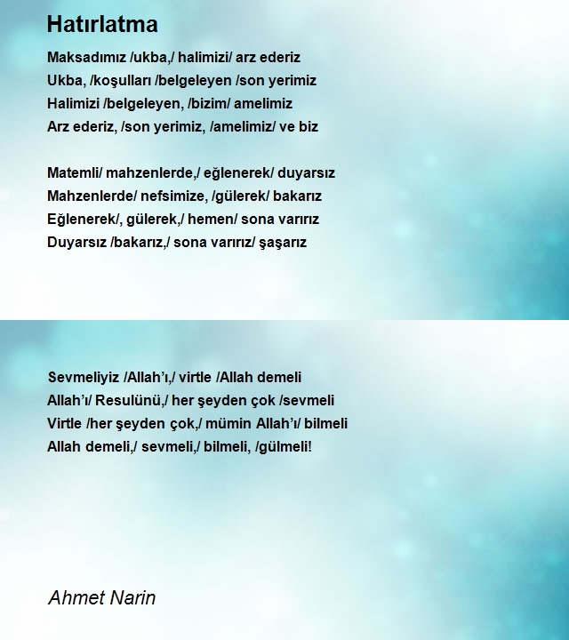 Ahmet Narin