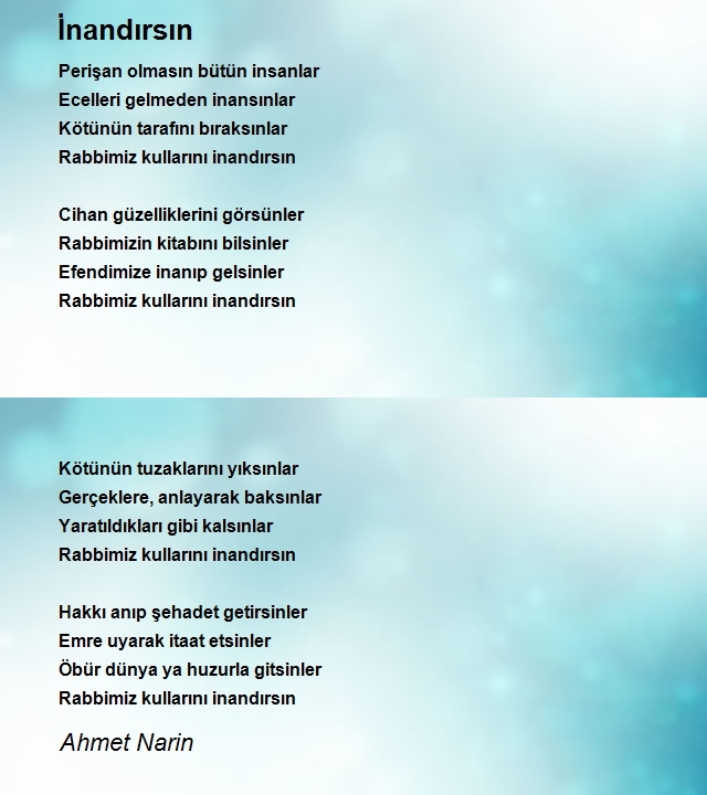 Ahmet Narin