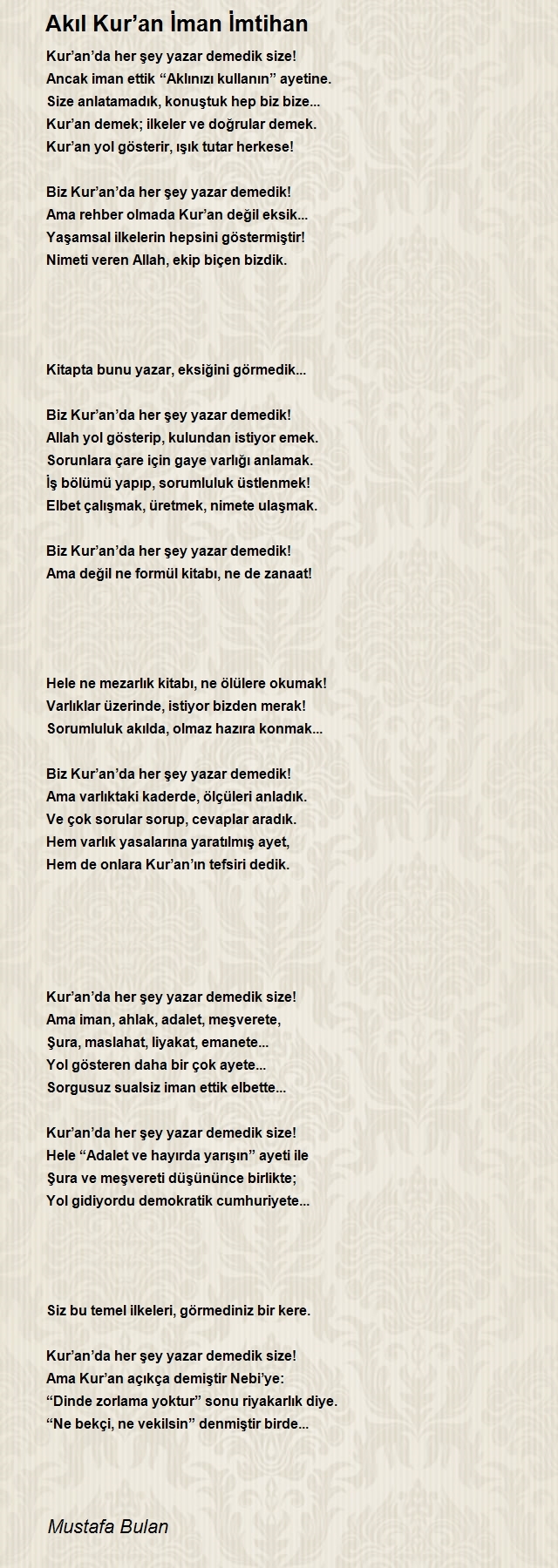 Mustafa Bulan