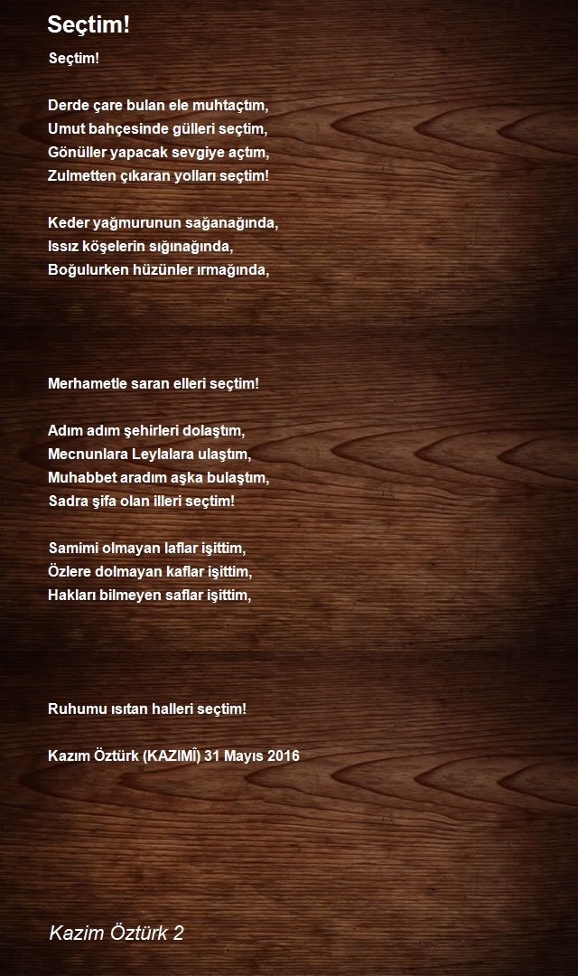 Kazim Öztürk 2