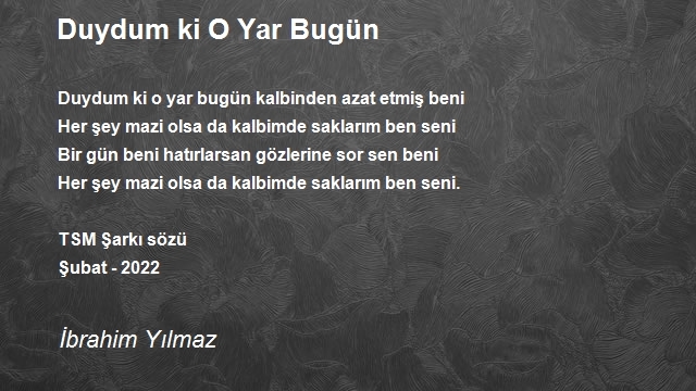 İbrahim Yılmaz