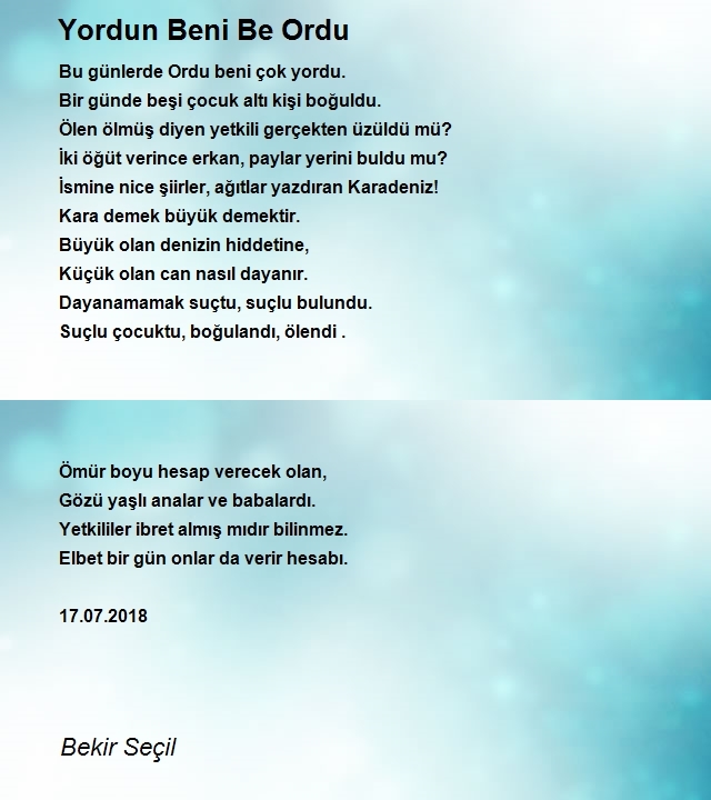 Bekir Seçil
