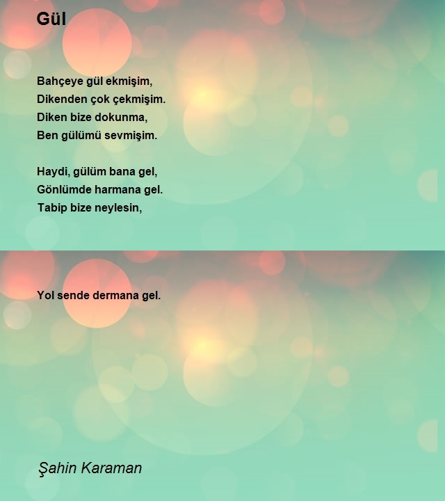 Şair Şahin Karaman