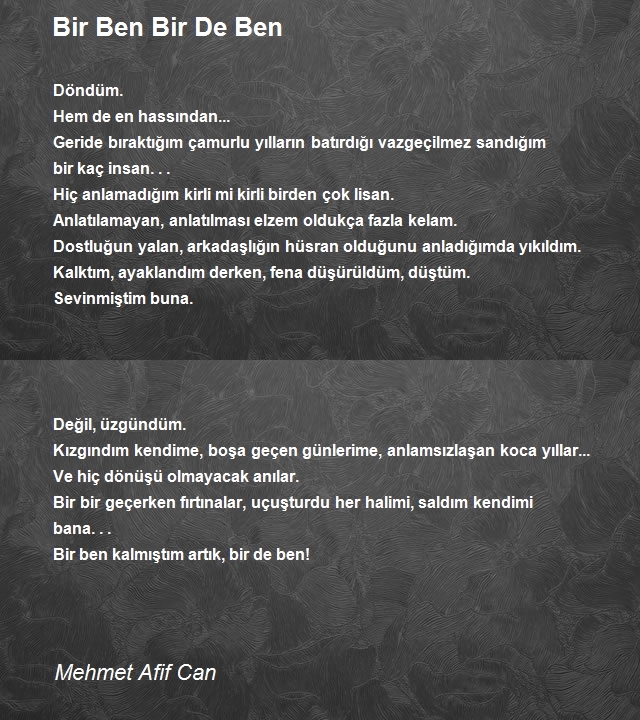 Mehmet Afif Can