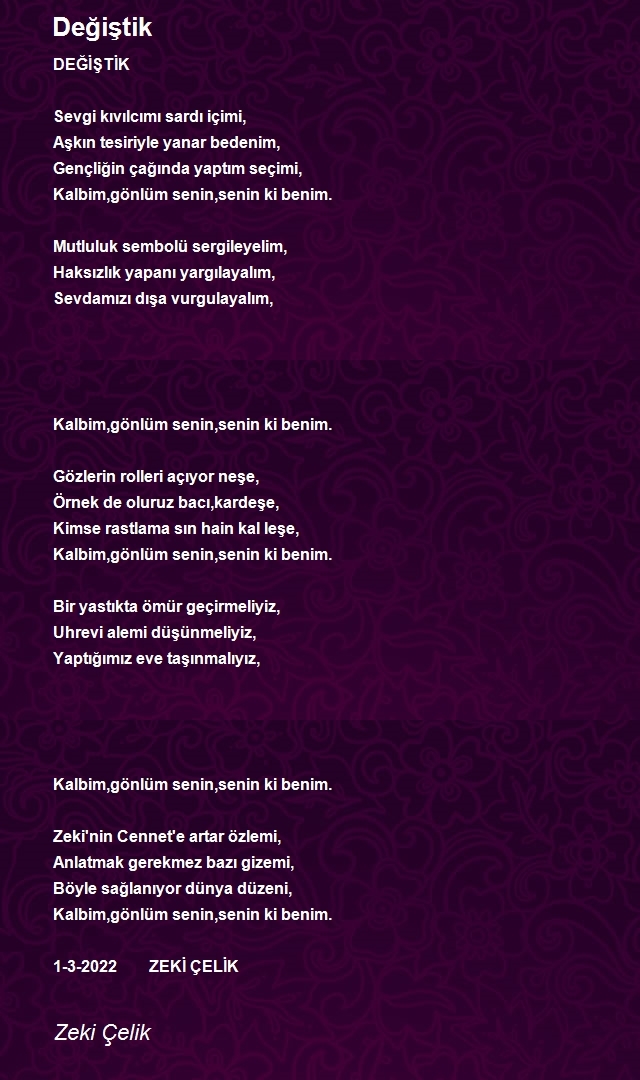 Zeki Çelik