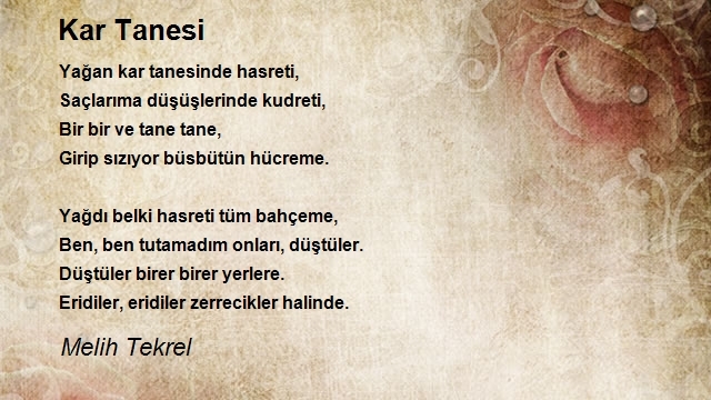Melih Tekrel