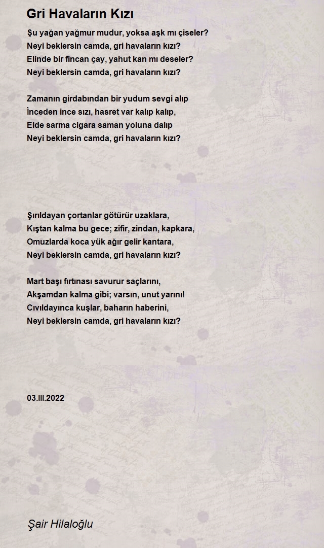 Şair Hilaloğlu