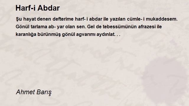 Ahmet Barış