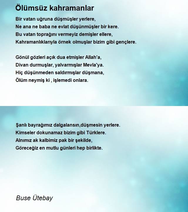 Buse Ütebay
