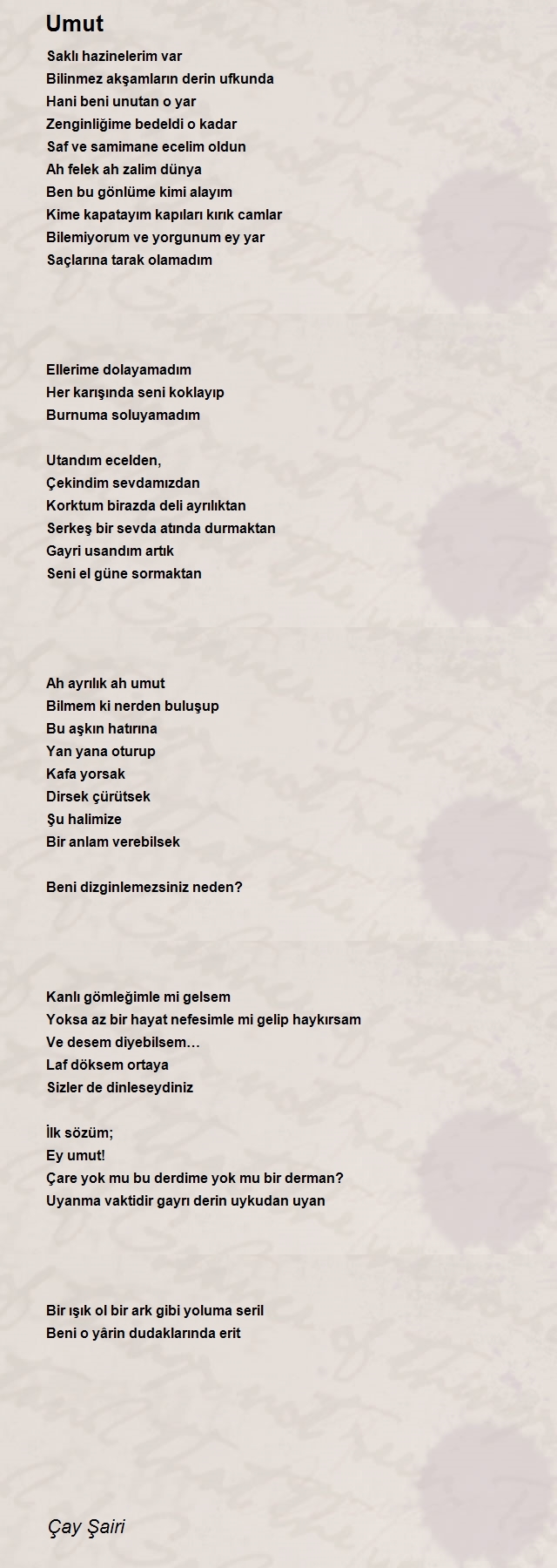 Çay Şairi