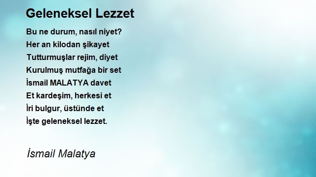 İsmail Malatya