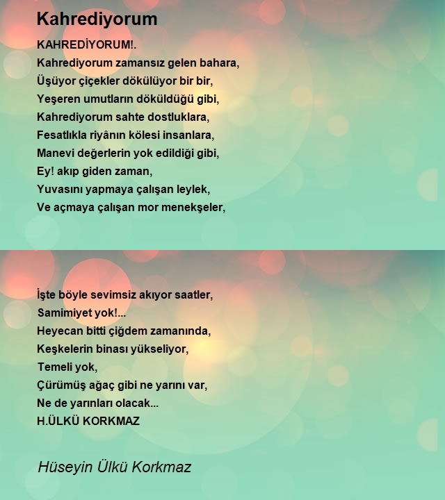 Hüseyin Ülkü Korkmaz