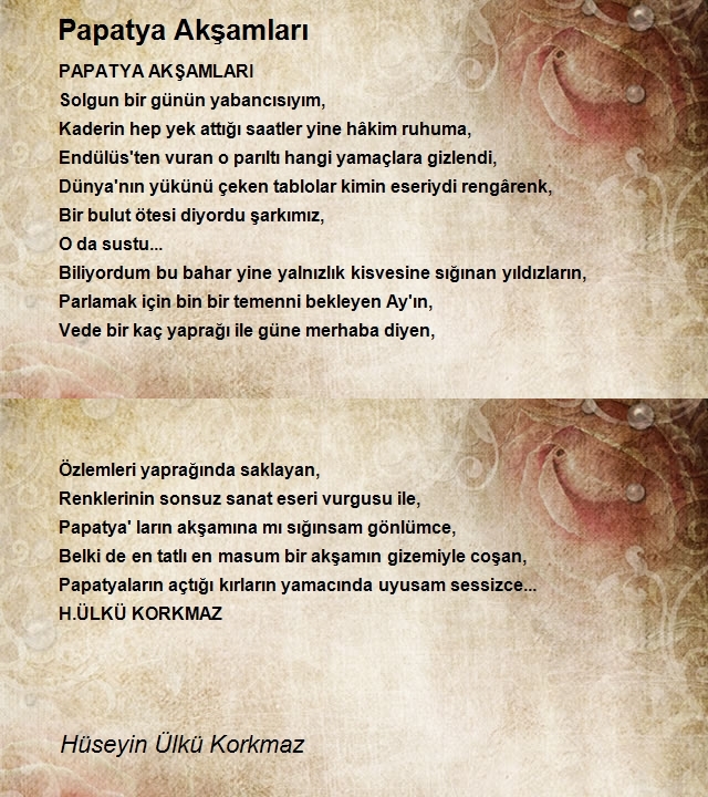 Hüseyin Ülkü Korkmaz