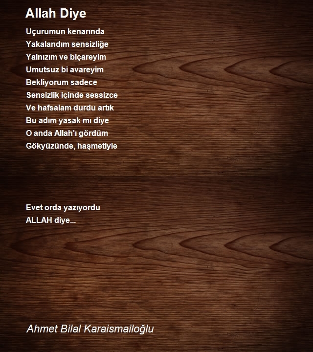 Ahmet Bilal Karaismailoğlu