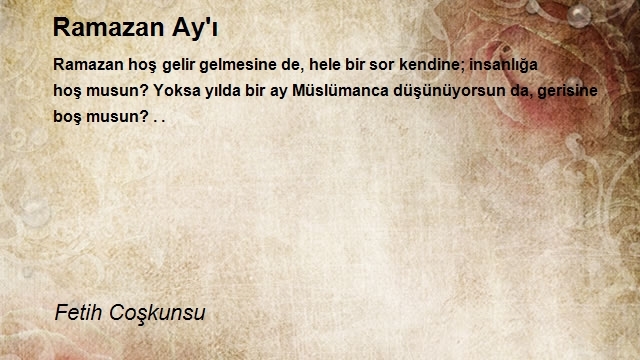 Fetih Coşkunsu