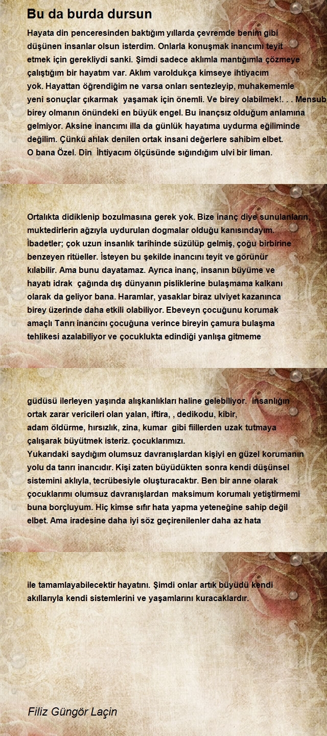 Filiz Güngör Laçin