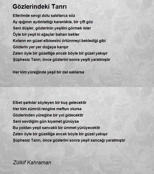 Zülkif Kahraman
