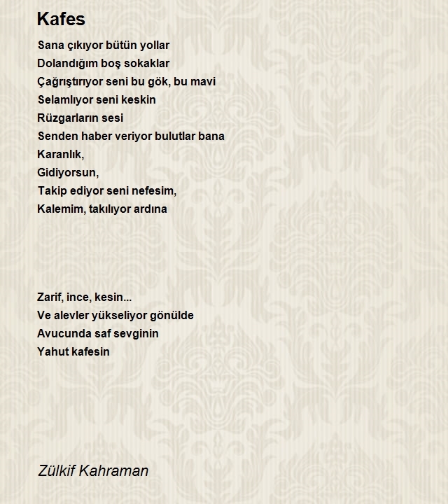 Zülkif Kahraman