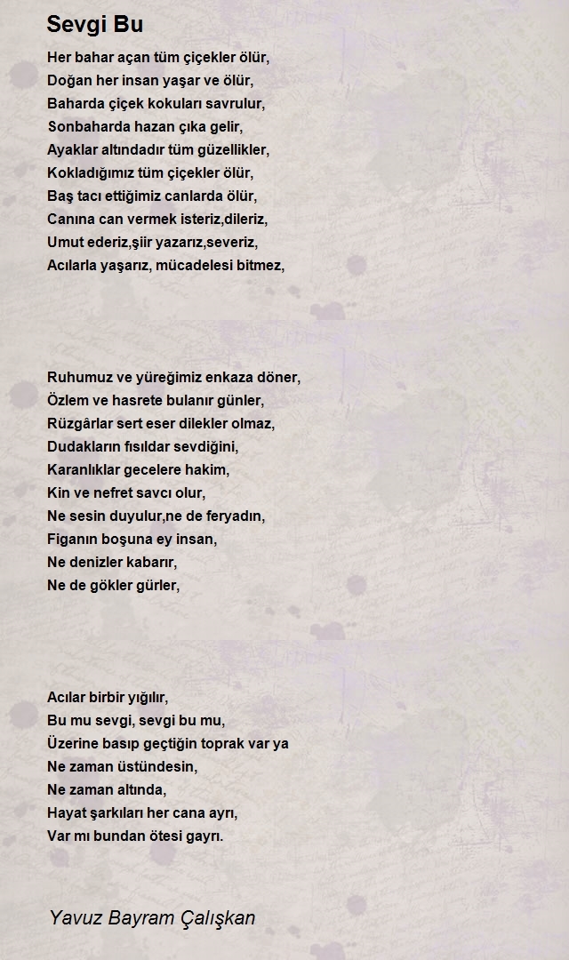 Yavuz Bayram Çalışkan