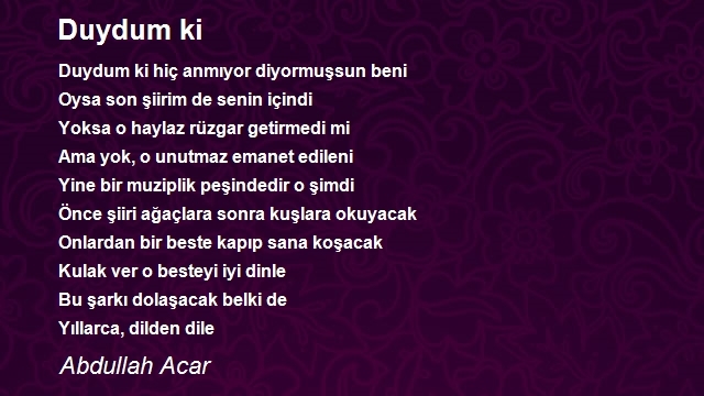 Abdullah Acar