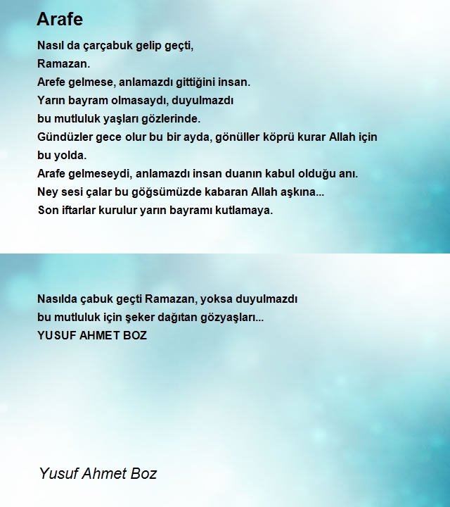 Yusuf Ahmet Boz