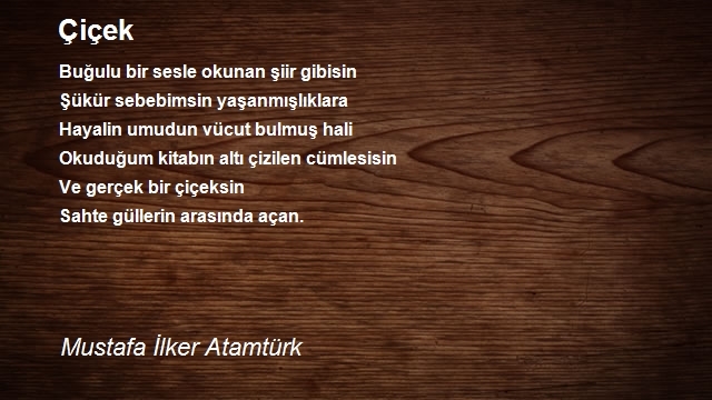 Mustafa İlker Atamtürk
