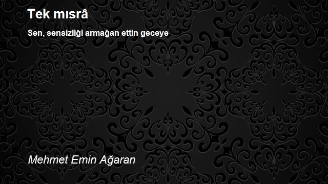 Mehmet Emin Ağaran
