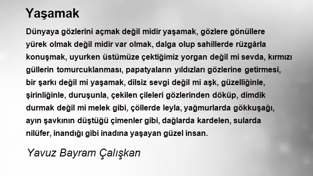 Yavuz Bayram Çalışkan