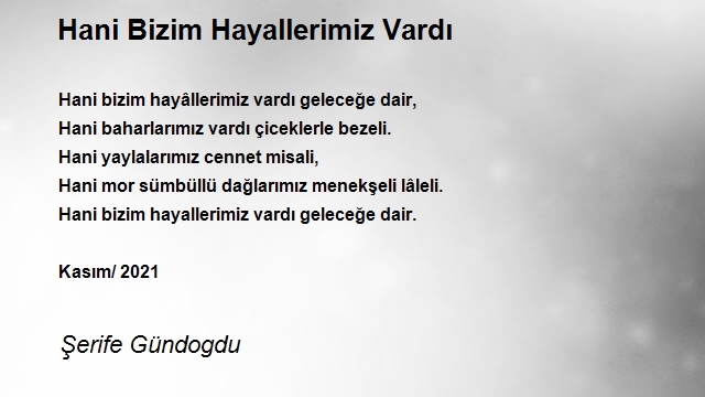 Şerife Gündoğdu