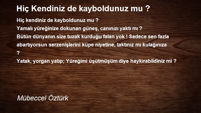 Mübeccel Öztürk