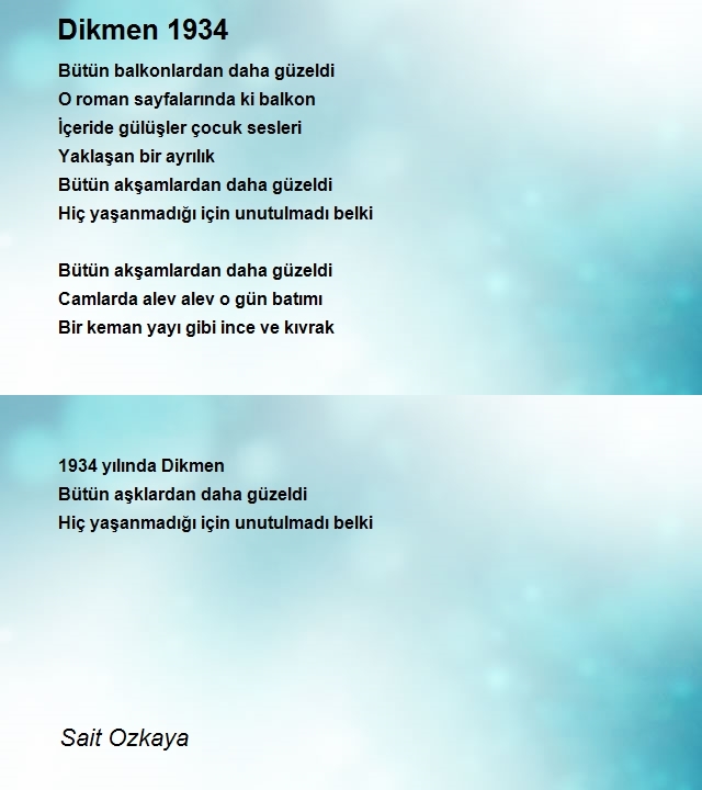 Sait Ozkaya