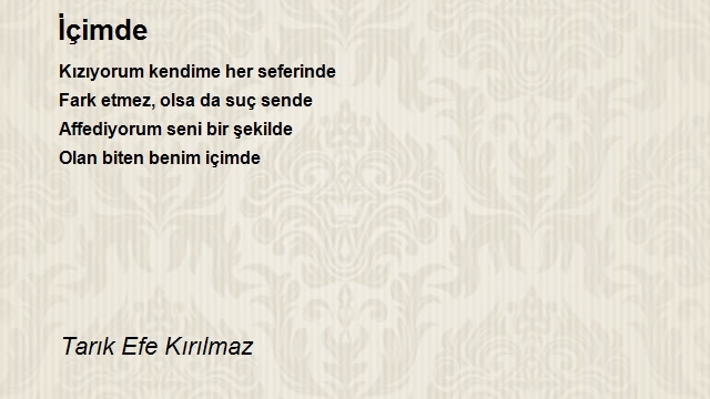 Tarık Efe Kırılmaz