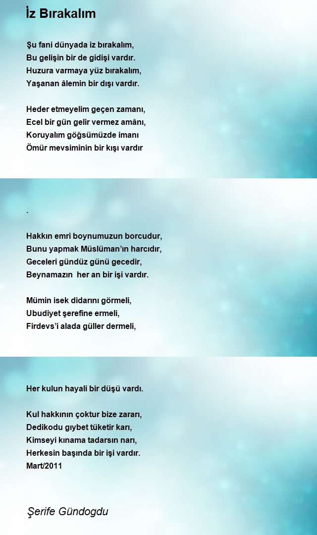 Şerife Gündogdu