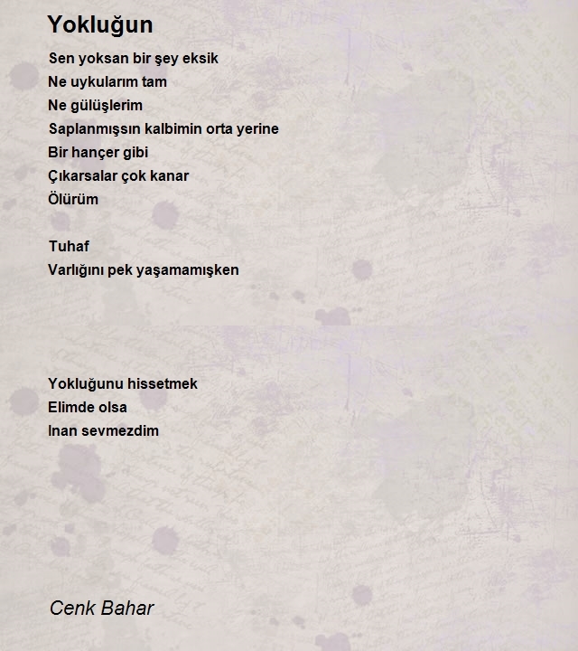 Cenk Bahar