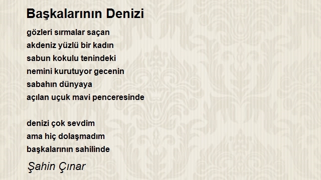 Şahin Çınar