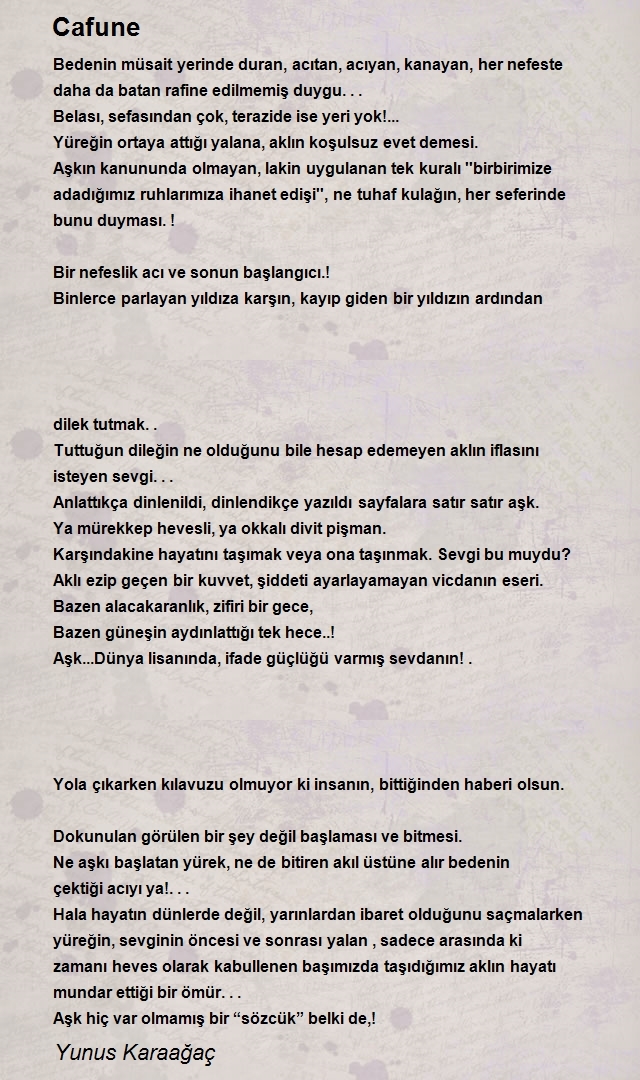 Yunus Karaağaç