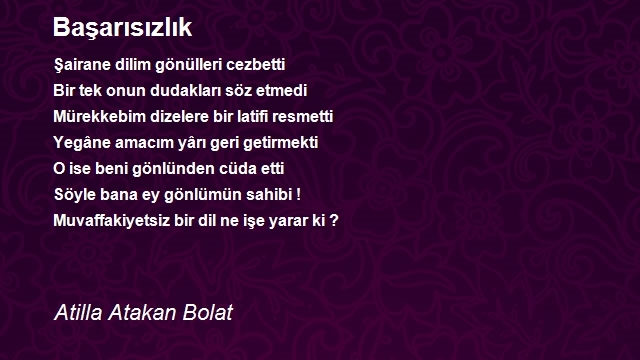 Atilla Atakan Bolat