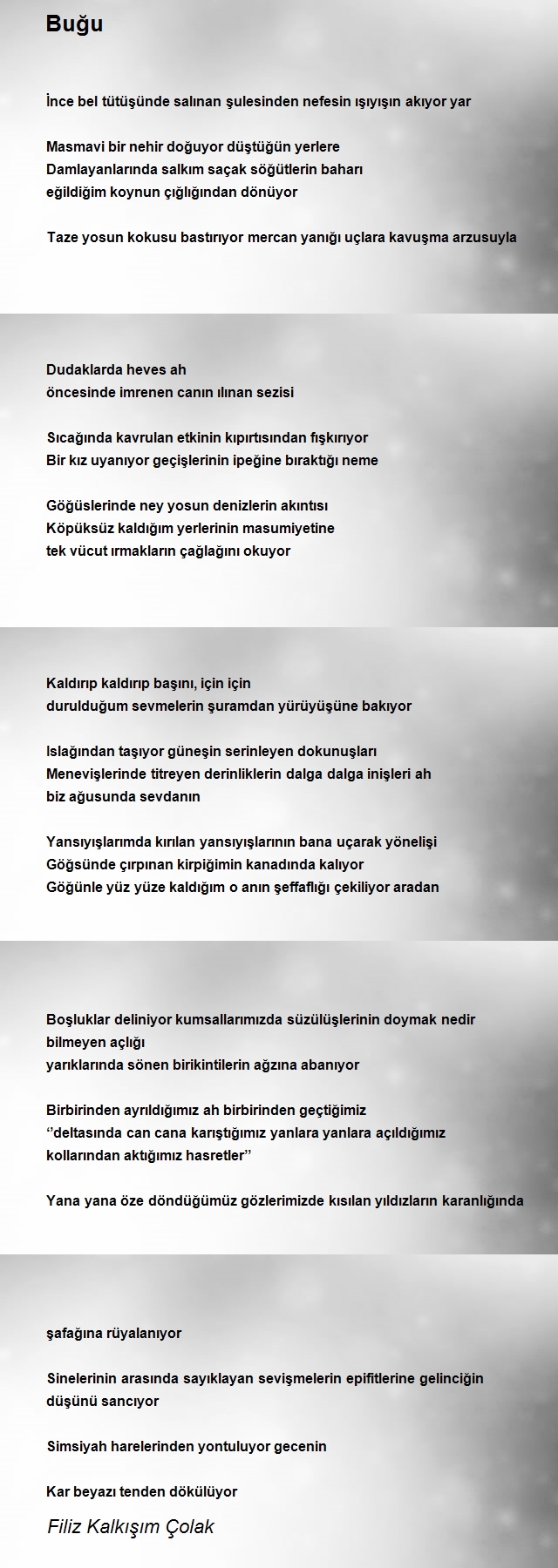 Filiz Kalkışım Çolak