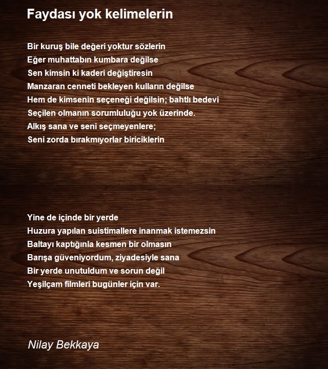 Nilay Bekkaya
