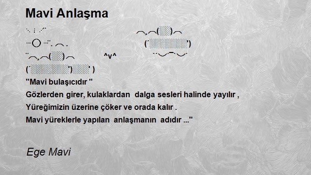 Ege Mavi