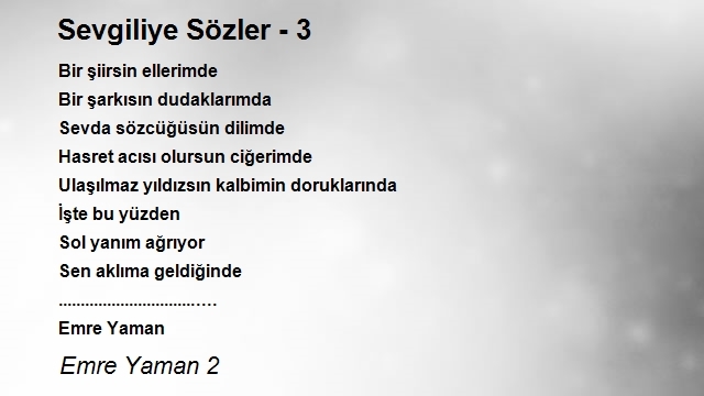 Emre Yaman Elazığ