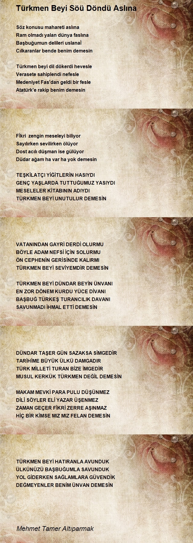Mehmet Tamer Altıparmak