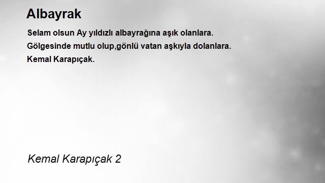 Kemal Karapıçak 2