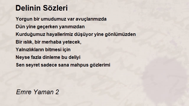Emre Yaman 2