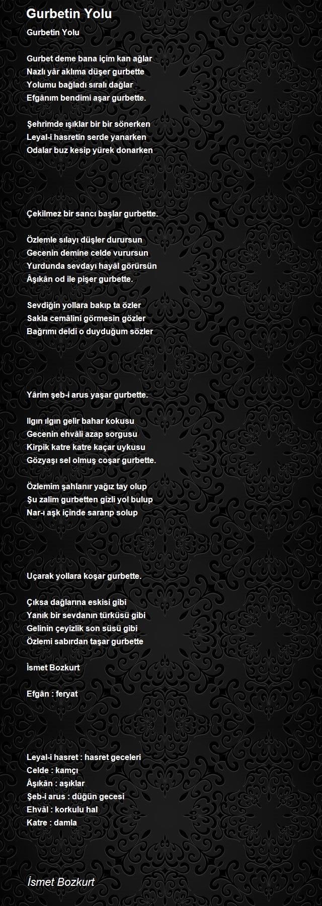 İsmet Bozkurt
