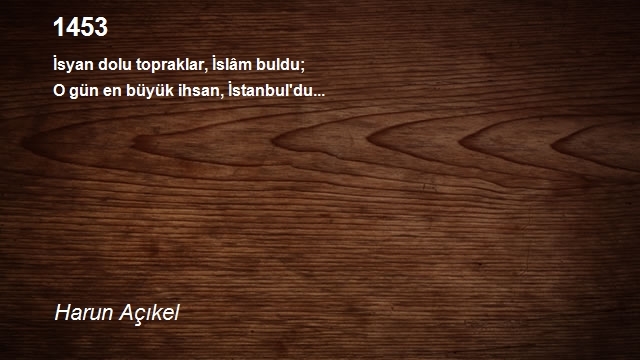 Harun Açıkel