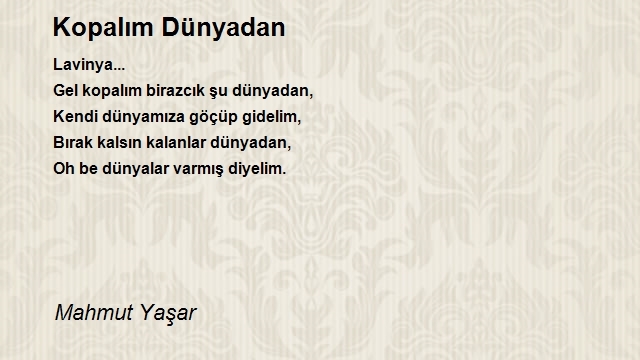 Mahmut Yaşar