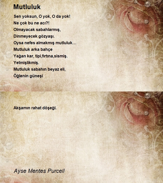 Ayse Mentes Purcell
