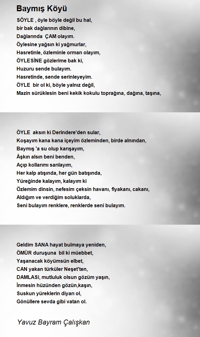 Yavuz Bayram Çalışkan